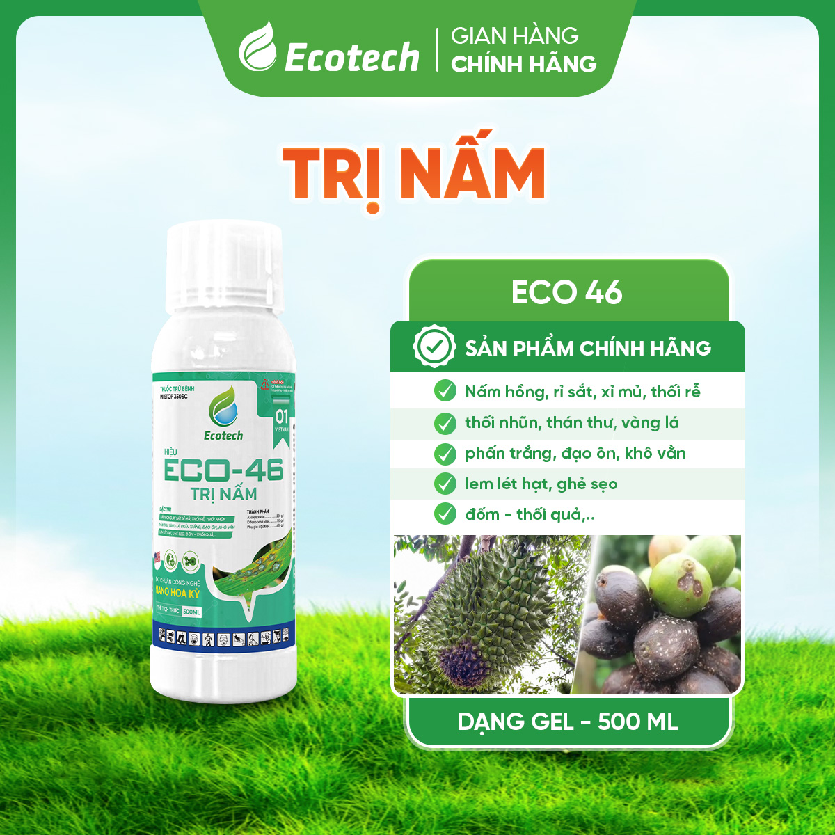 Trị nấm Eco 46