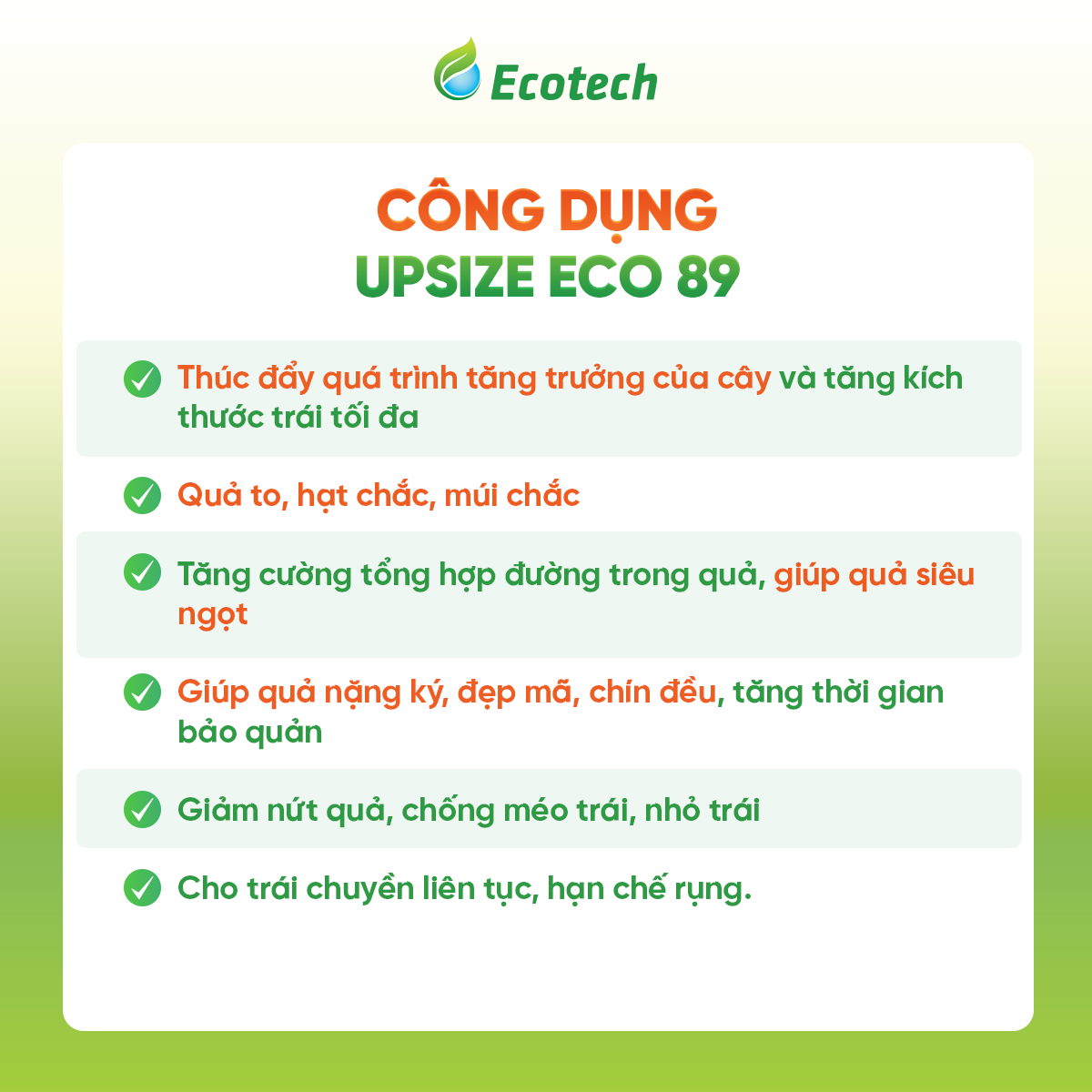 Siêu Kích Quả UPSIZE ECO 89 - Ảnh 3
