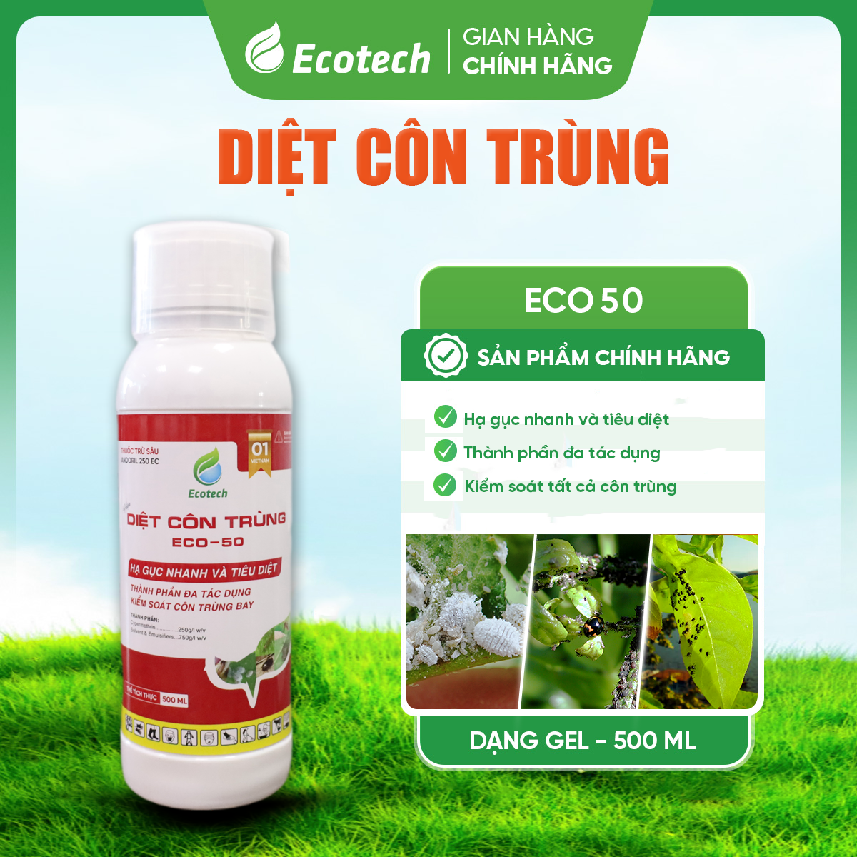DIỆT CÔN TRÙNG ECO - 50