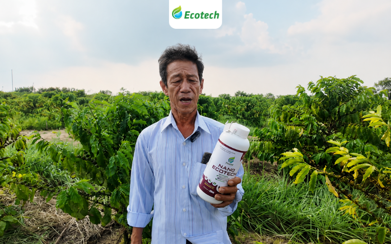 Chú Dũng quyết định mua dùng thử 5 chai Nano Ecotech