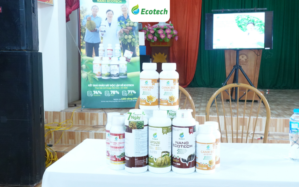Bộ sản phẩm Nano Ecotech được chuyên gia Nhung khuyên dùng